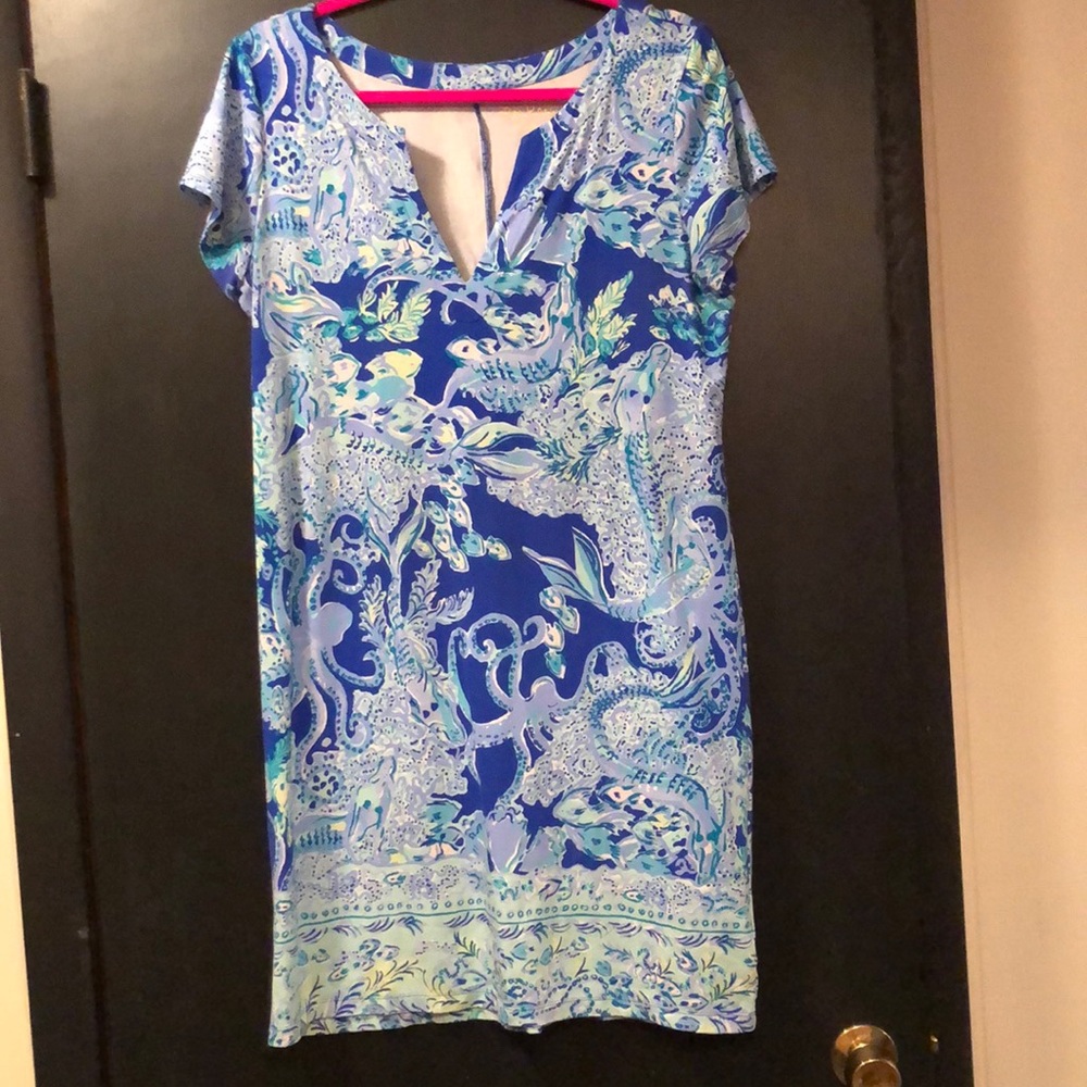 Lilly Pulitzer sophiletta dress in sea siren